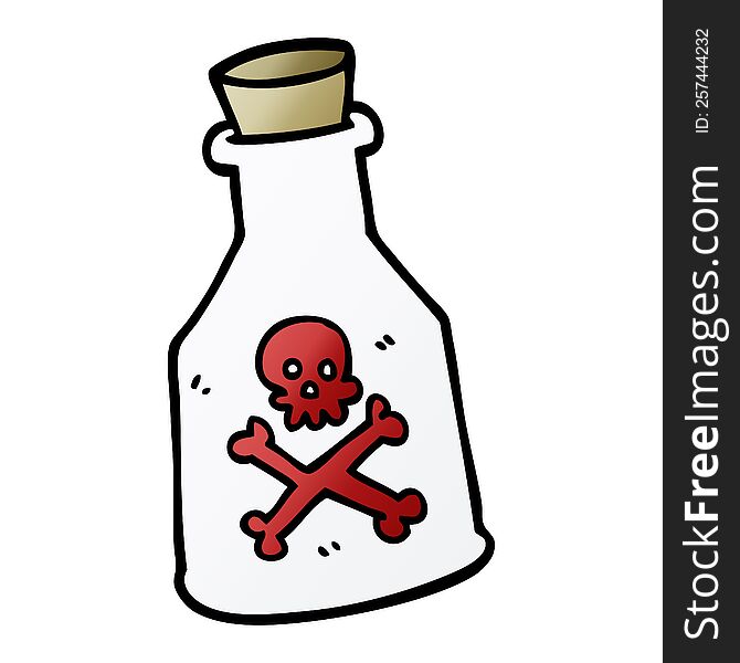 Cartoon Doodle Poison