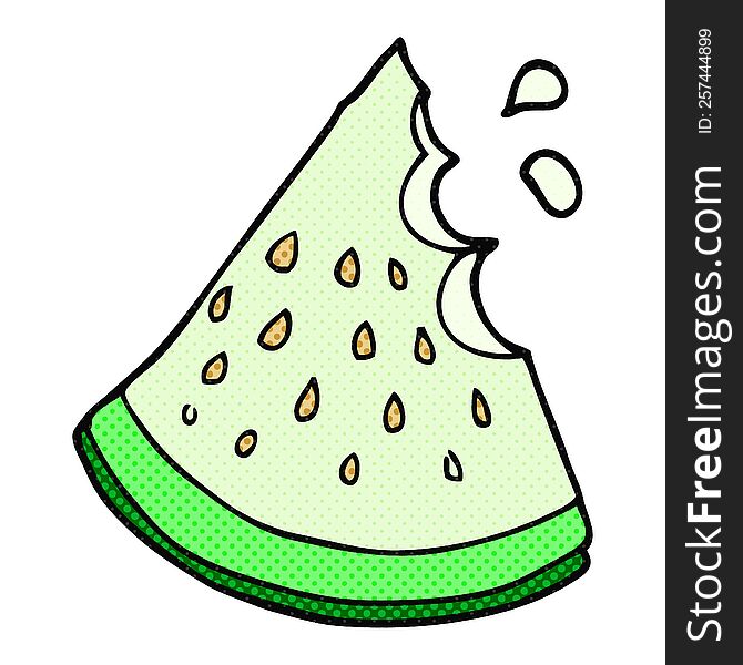 Cartoon Watermelon Slice