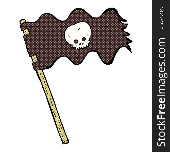 cartoon pirate flag