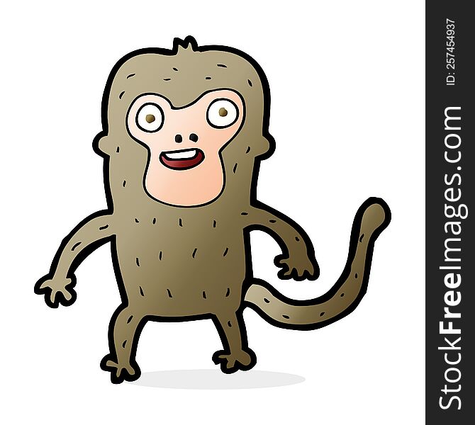 cartoon monkey