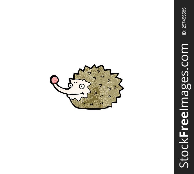 cartoon hedgehog