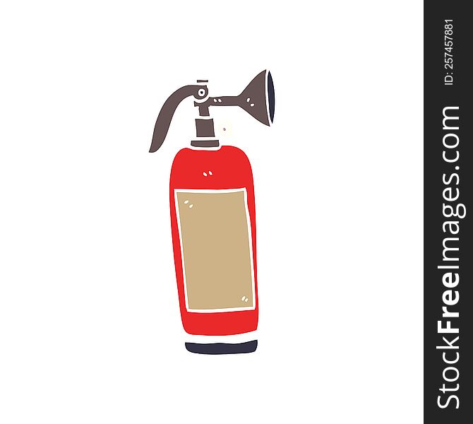 Cartoon Doodle Fire Extinguisher