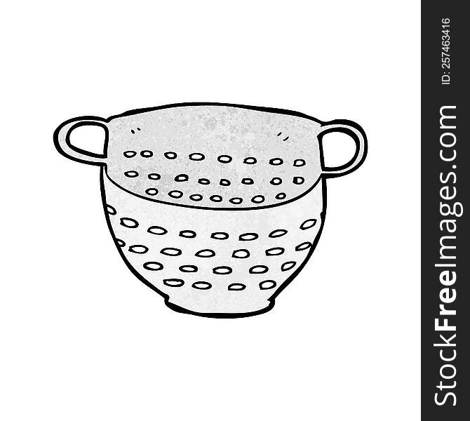 Cartoon Colander