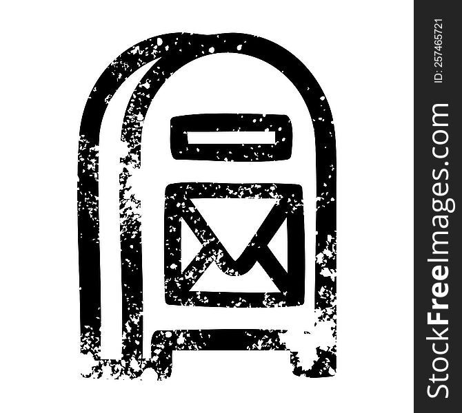 mail box icon symbol