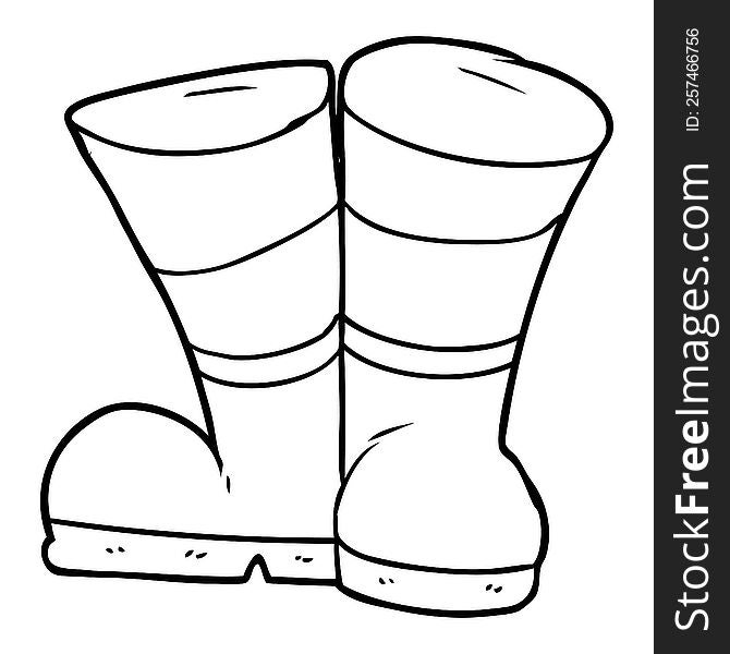 wellington boots cartoon. wellington boots cartoon