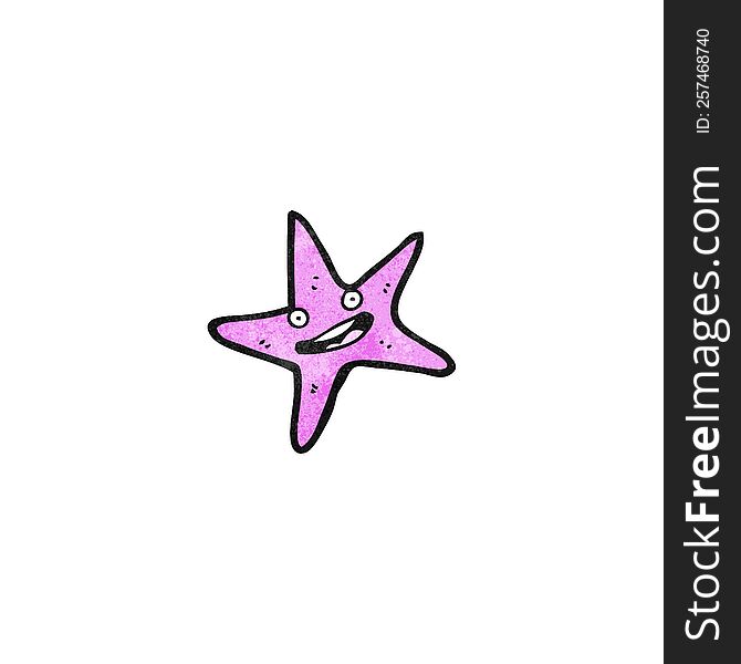 Cartoon Starfish