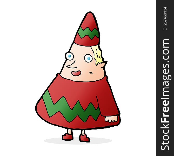 cartoon elf