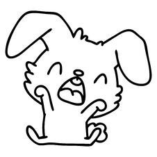 Cartoon Rabbit Yawning Stock Photos Cartoon Rabbit Yawning Stock Photos