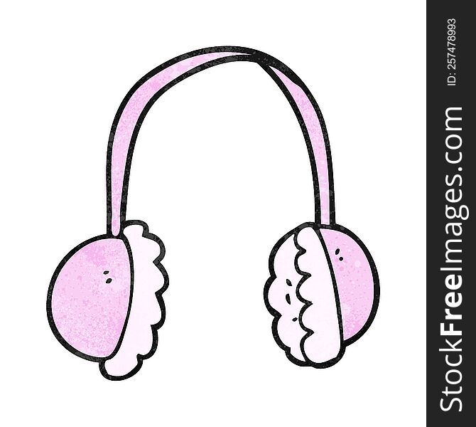 Textured Cartoon Ear Muffs