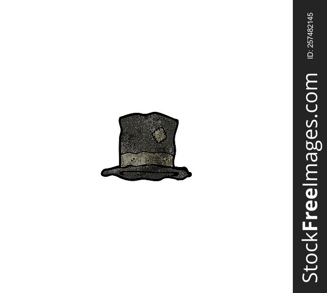 cartoon top hat