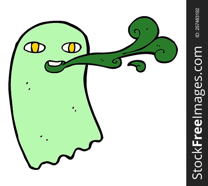 funny cartoon ghost