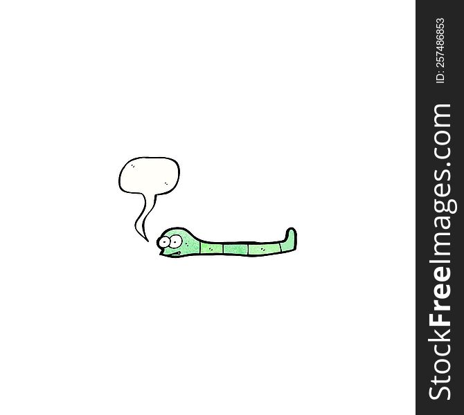 slithering snake cartoon