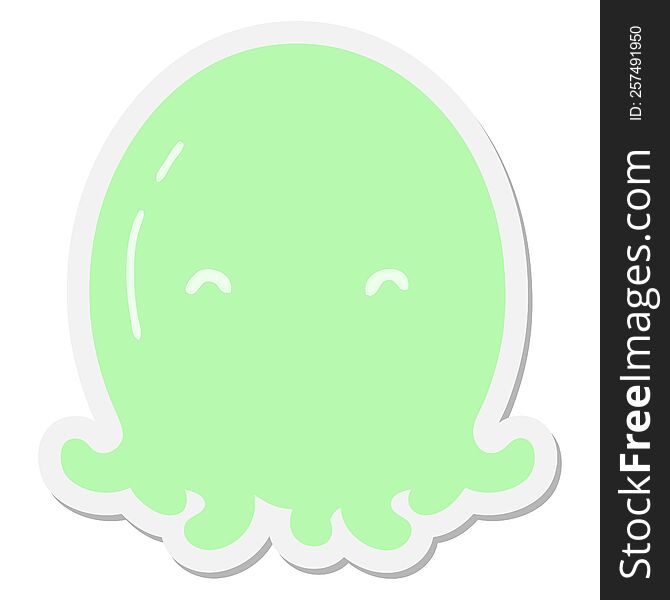 Octopus Sticker