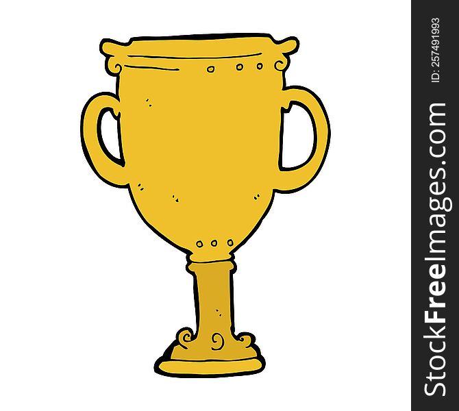 cartoon trophy