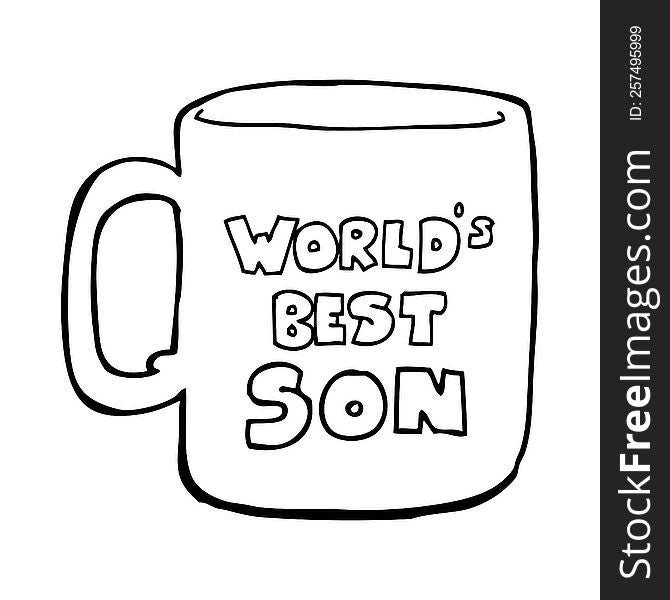 worlds best son mug