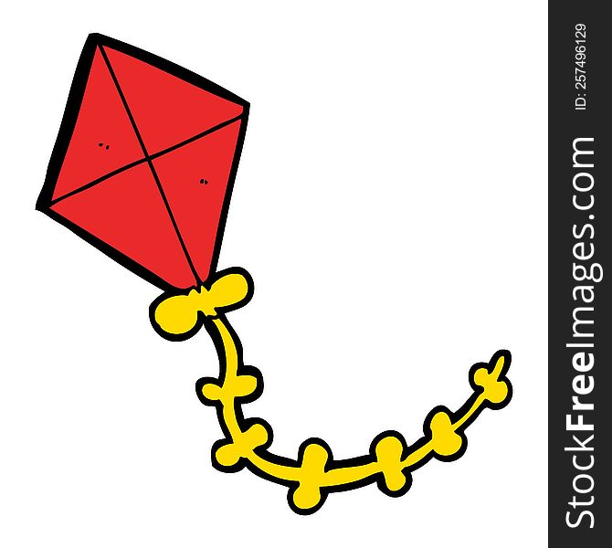 cartoon kite