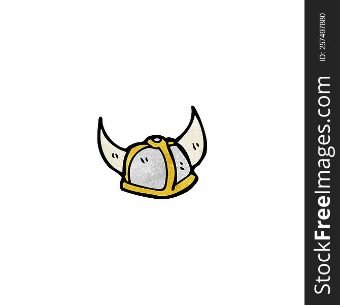 cartoon viking helmet