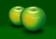 Green Apple Royalty Free Stock Image