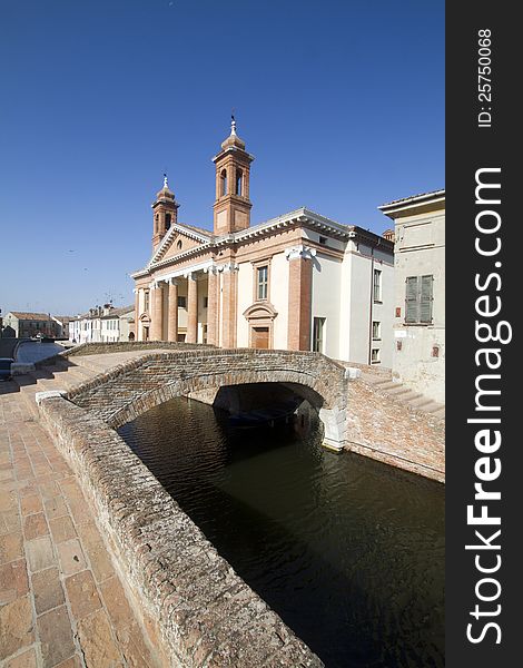 Hospital of St. Camillo. Comacchio - italy