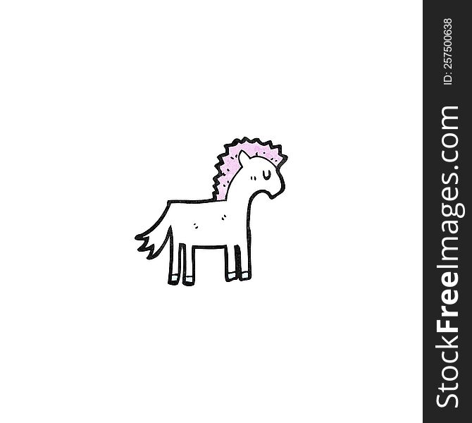 cartoon horse