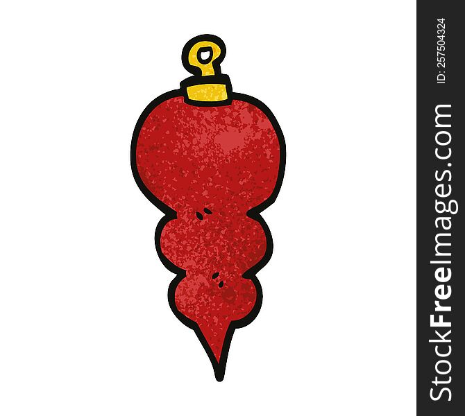 cartoon doodle xmas decoration