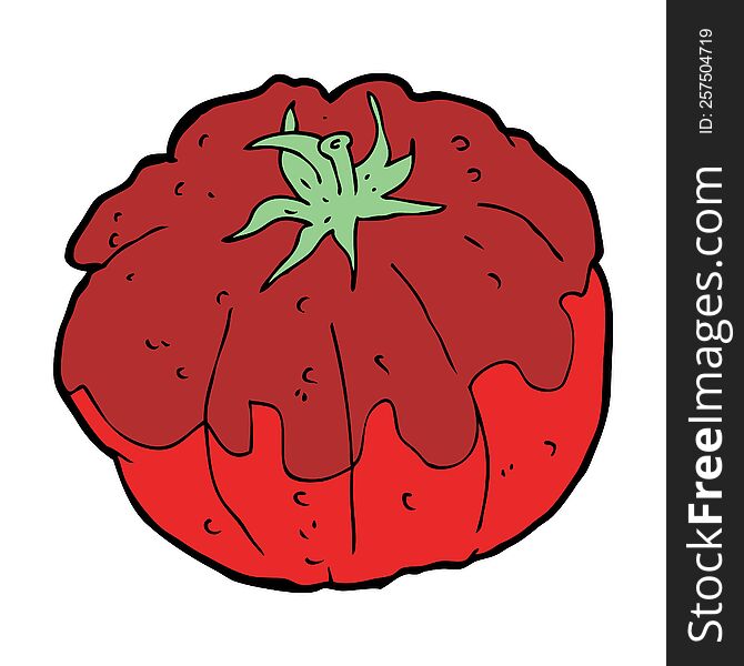 cartoon tomato