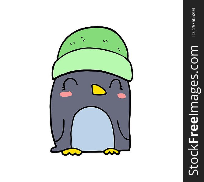 cute cartoon penguin