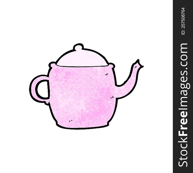 Cartoon Tea Pot