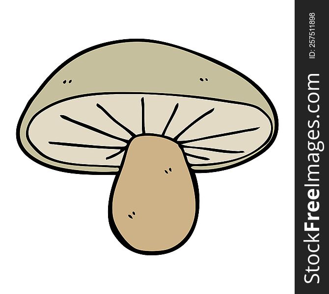 cartoon mushroom