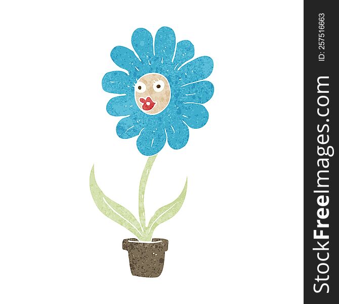 cartoon flower