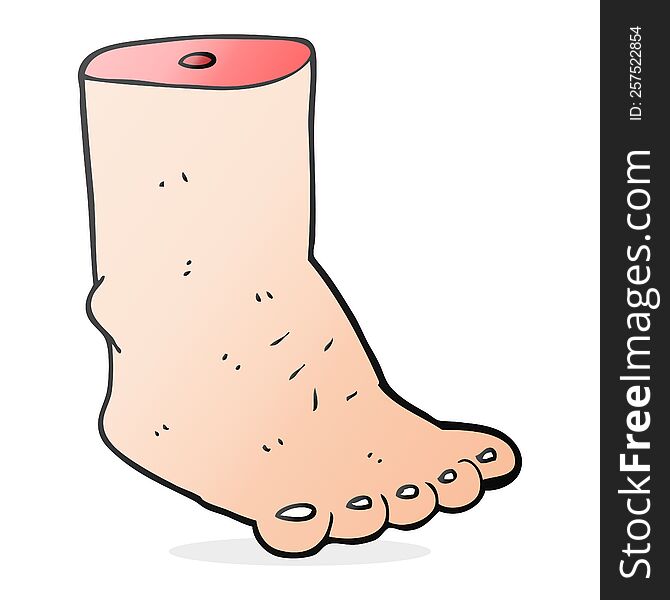 Cartoon Foot