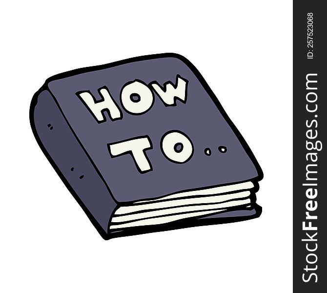 Cartoon How To Book