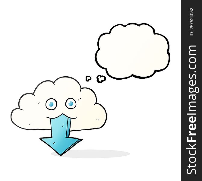 Thought Bubble Cartoon Download From The Cloud
