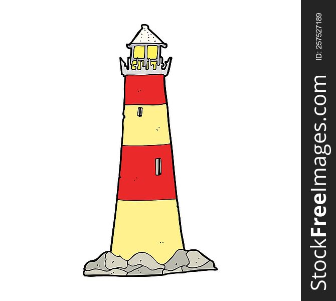 Cartoon Light House