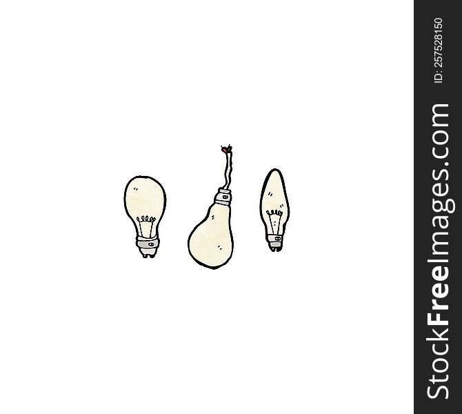 Light Bulb Cartoon