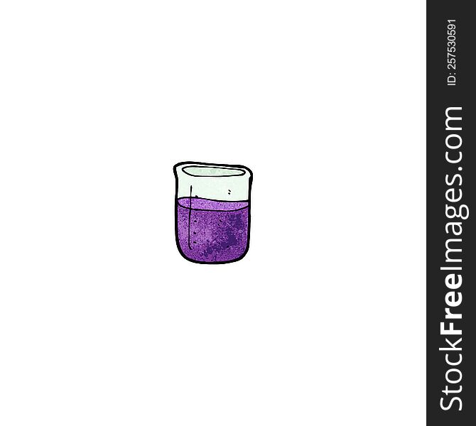 Science Beaker Cartoon