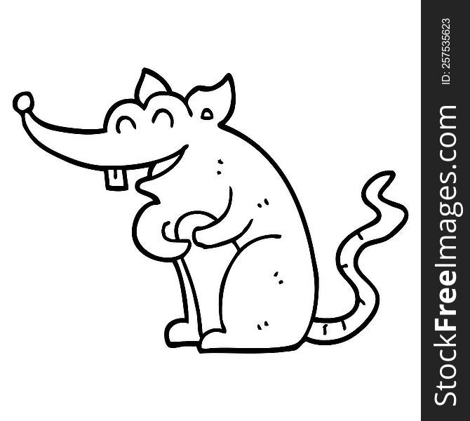 Cartoon Rat