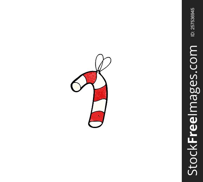 Candy Cane Christmas Decoration