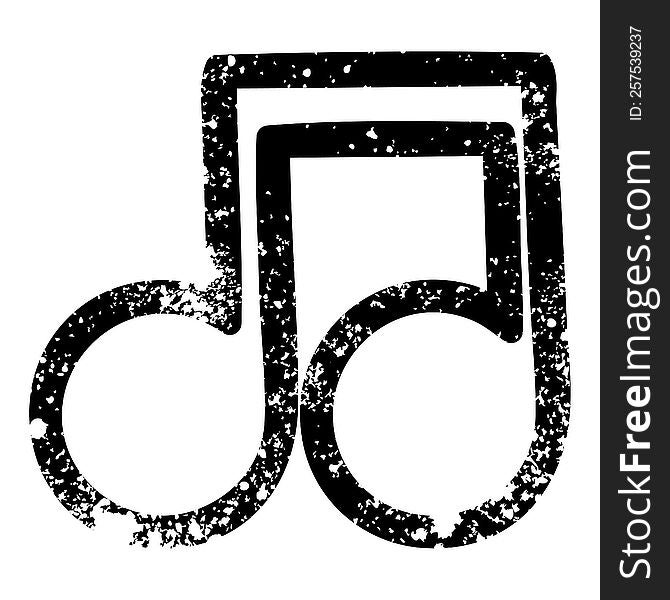 musical note icon symbol