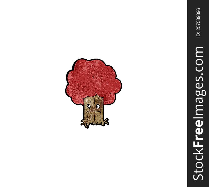 Little Tree Cartoon Character