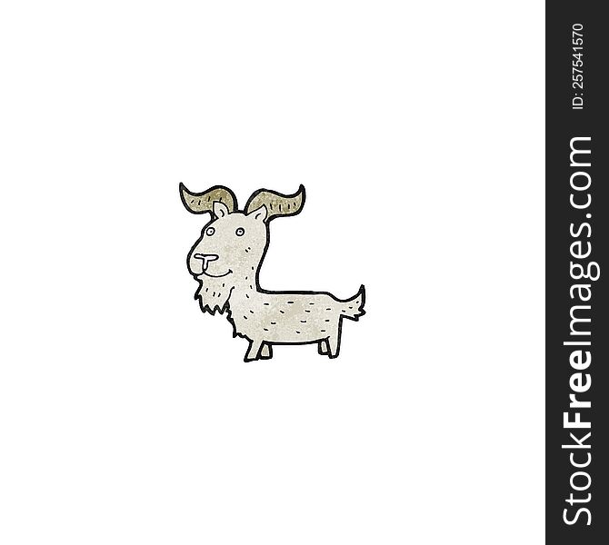 cartoon goat