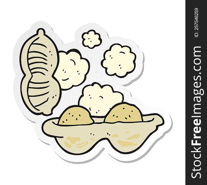 sticker of a cartoon peanuts