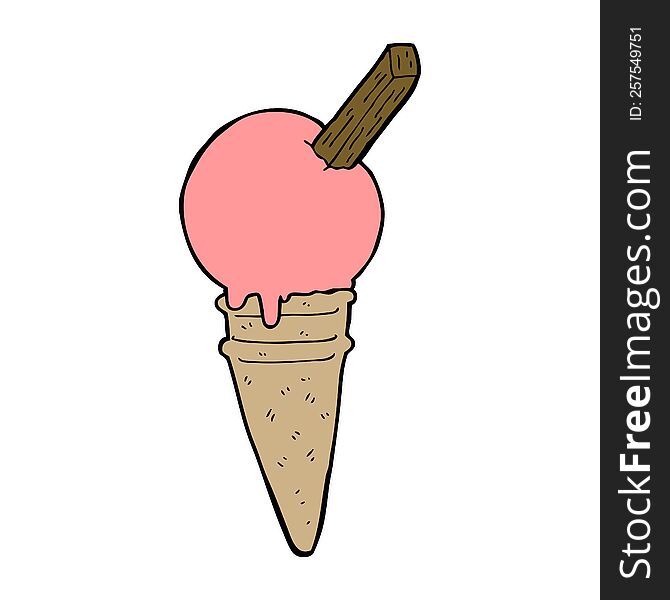 Cartoon Ice Cream