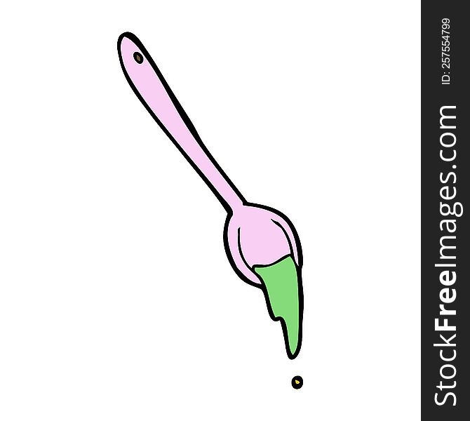 cartoon spoon