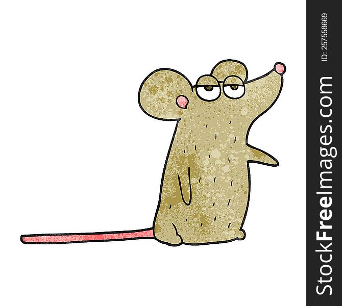 Textured Cartoon Mouse