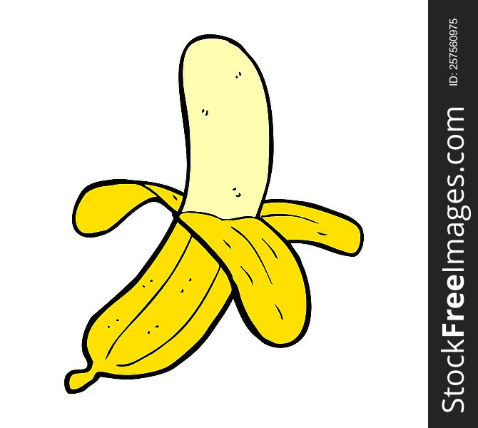 cartoon banana