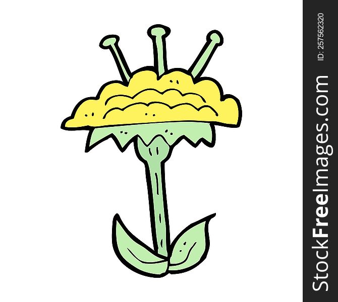 Cartoon Flower