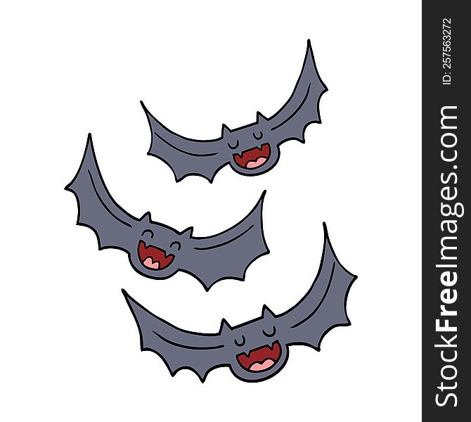 cartoon vampire bats