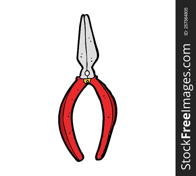 cartoon pliers