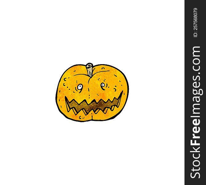 cartoon pumpkin